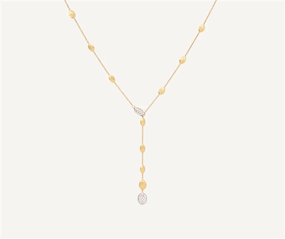 Collana Marco Bicego Donna Siviglia in Oro giallo Diamante 0.35 Ct CB2949_B - CB2949_B